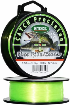 Mitchell Catch Precision Fluo Snoek & Snoekbaars Nylon Vislijn